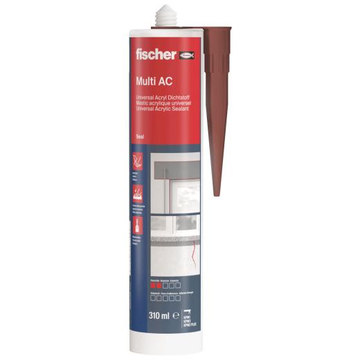 fischer - Acryldichtstoff DA 310 ml braun