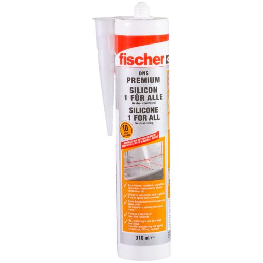 fischer Natursteinsilicon DNS 310 ml transparent