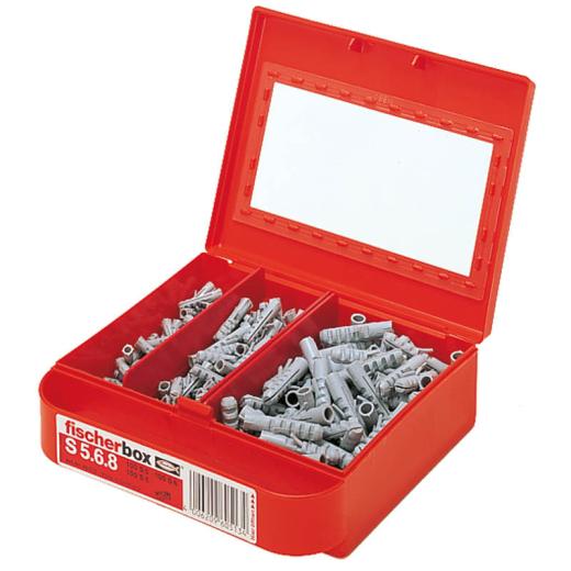 fischer Montage-Box S 6, S 8, S 10 (225 Teile)