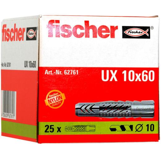 fischer Universaldübel UX 10 x 60 | 25 Stück