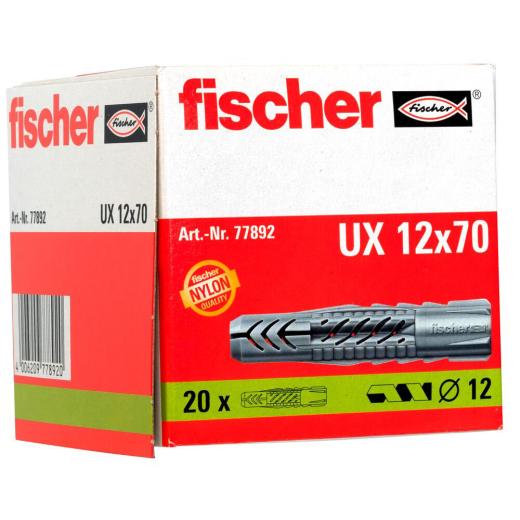 fischer Universaldübel UX 12 x 70 | 20 Stück