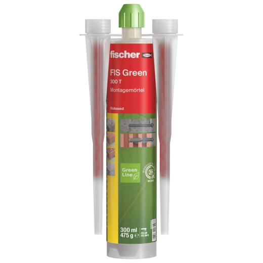 fischer - Montagemörtel Green 300 T K | 4 Stück