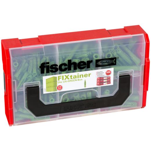 fischer FixTainer UX Green Box (210 teilig)