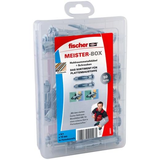 fischer Meister-Box mit HM + Schrauben (50 teilig)