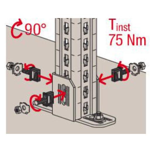 fischer - Montagewinkel FMA SF90 | 4 Stück