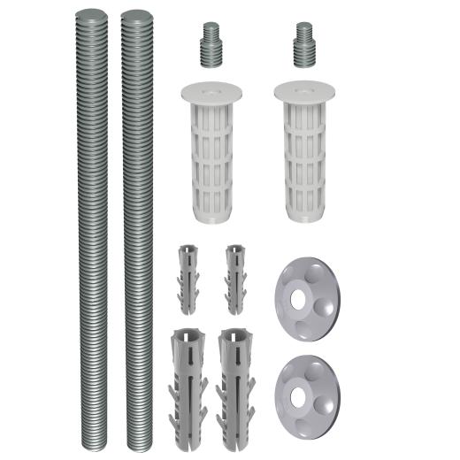 TOX Abstandsmontagesystem Thermo Proof Mini M8 x 240 mm / Klemmstärke: 200 mm | 2 Stück