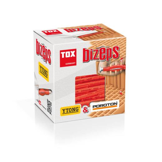 TOX - Taco expansible paralelo Bizeps 12x90 mm | 25 piezas