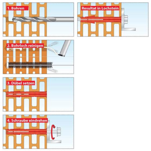 TOX Parallel expansion wall plug Bizeps 12x90 mm | 25 pieces