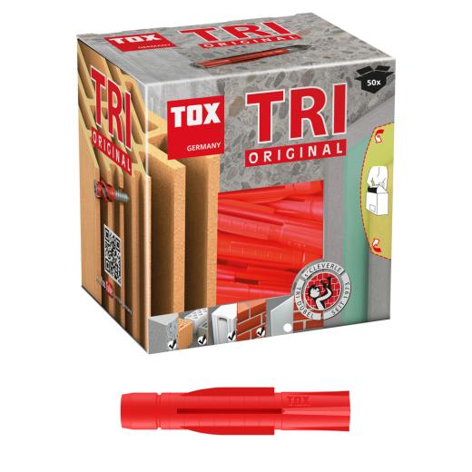 TOX Allzweckdübel Tri 10x61 mm | 50 Stück