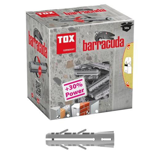 TOX Spreizdübel Barracuda 10x50 mm | 50 Stück