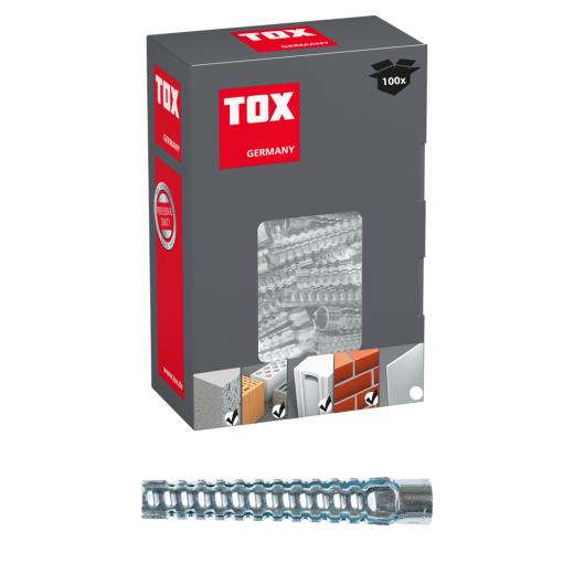 TOX Metall-Krallendübel Tiger 8x60 mm | 100 Stück