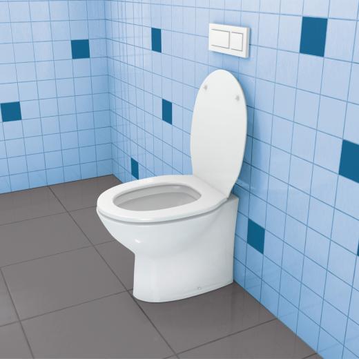 TOX Stand-alone WC fastening Toilet XL Cap | 100 pieces