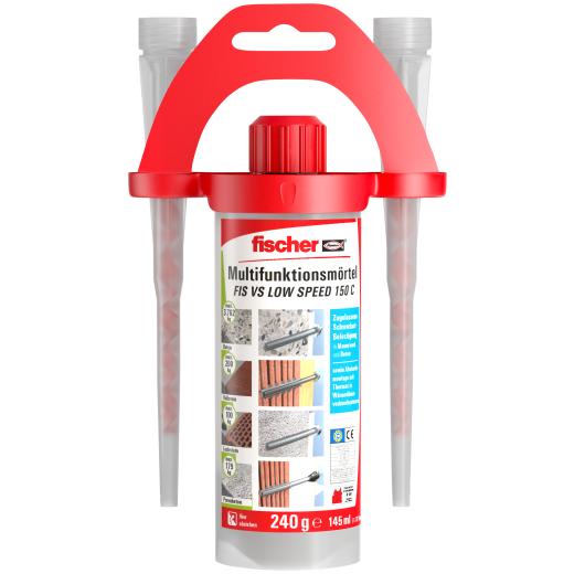 fischer - Multifunktionsmörtel FIS VS 150 C K 145 ml | 3 Stück