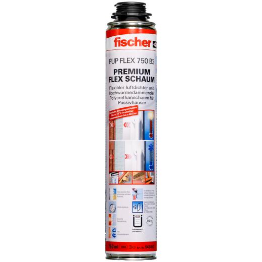 fischer 1K Premium Flex Schaum PUP FLEX 750 B2 | 12 Stück