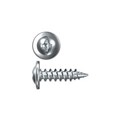 fischer Profile connection screw 4,2 x 13, PH2, mushroom head, steel galvanized, blue passivated - 1000 pieces