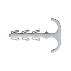 fischer ClipFix plus Twin Clip SF plus ZS 18 - 100 piezas