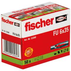 fischer Universaldübel FU 6 x 35 | 50 Stück