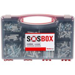 fischer SOS-Box Dübel S + FU + Schrauben (180 teilig)