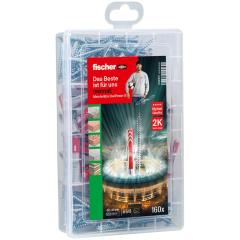 fischer Master Box DuoPower + Tornillo (160 piezas)