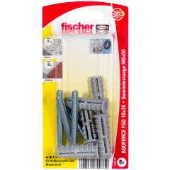 fischer Gewindestangendübel RodForce FGD M6 x 35 mit 60 mm Gewindestange | 1 Stück