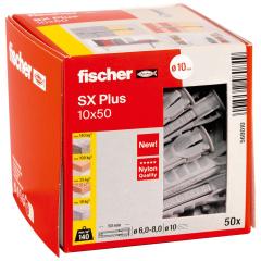 fischer Spreizdübel SX Plus 10 x 50 | 50 Stück