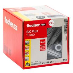 fischer Spreizdübel SX Plus 10 x 80 | 25 Stück