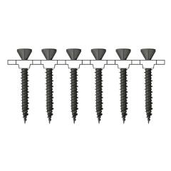 fischer Gypsum fibreboard screws 3,9 x 30/24, PH2, countersunk head, phosphated steel - 1000 pieces