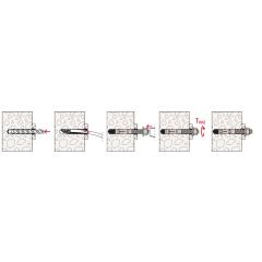 fischer - Doorsteekanker FBZ 10/10 | 50 stuks