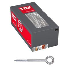 TOX Vis d’ancrage à œillet pour échafaudage Safe Fix Eye 12x120 mm | 20 pièces