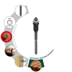 TOX Schwerlast-Montagesystem Thermo Proof Wood M12x230/120 (2 Stk.) | 2 Stück