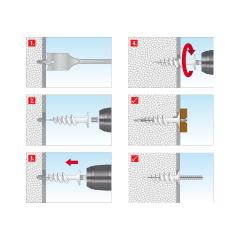 Dämmstoffdübel Thermo Plus 85 mm | 50 Stück