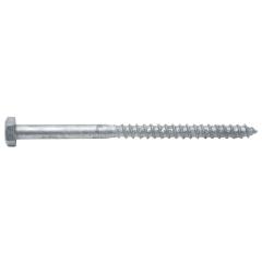 DIN 571 Wood screws 12 x 100, hexagon head, steel hot-dip galvanised - 50 pieces