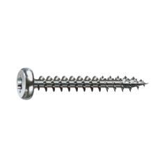 SPAX Tornillo acero inoxidable, 3,5 x 30/27, Cabeza redonda, T-STAR plus, A2 (1.4567) - 200 unidades