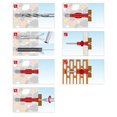 TOX Allzweckdübel Tri 5x31 mm | 100 Stück