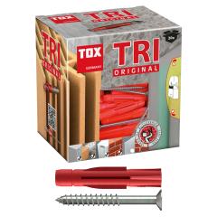 TOX Allzweckdübel Tri 10x61 mm + Schraube  | 20 Stück