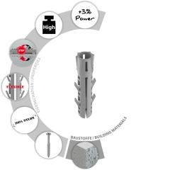 TOX Spreizdübel Barracuda 14x70 mm | 20 Stück