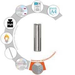 TOX Drop-in anchor Impact A4 M12x50 mm | 50 pieces