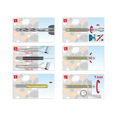 TOX Compound anchor Contact Plus 7 M8 | 10 pieces