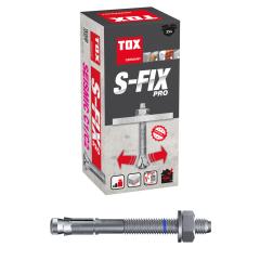 TOX Bullone ancoraggio S-Fix Pro M10x105/25 mm | 25 pezzi