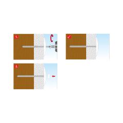 TOX Isolatieschotel Disc 60 mm | 100 stuk