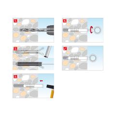 Gerüstverankerung Safe Fix Eye 12x300 mm | 20 Stück