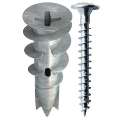 TOX Taco para cartón yeso Spiral Plus 37-2 + tornillo | 50 piezas