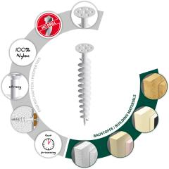 TOX Isolatieplug Thermo 50 mm | 50 stuk