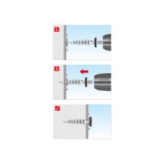 TOX Fissaggio scossalina Thermo Kappo | 50 pezzi