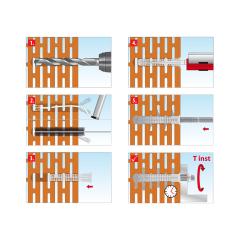 TOX Verbundmörtel Set Liquix Combi