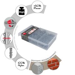 TOX  Assortimento standard Miniset Beton 245 pz | 245 pezzi