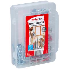 fischer Umzugsbox DuoPower 6, 8 (64 teilig)