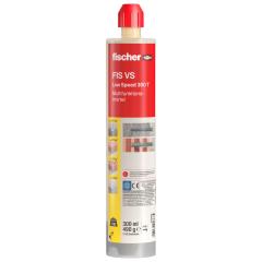 fischer - Multifunktionsmörtel FIS VS 300 ml T K | 3 Stück