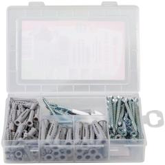 fischer Meister-Box UX con tornillos y ganchos (118 piezas)